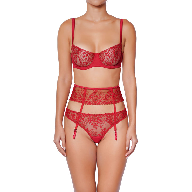 HUIT EGLANTINE GARTER BELT